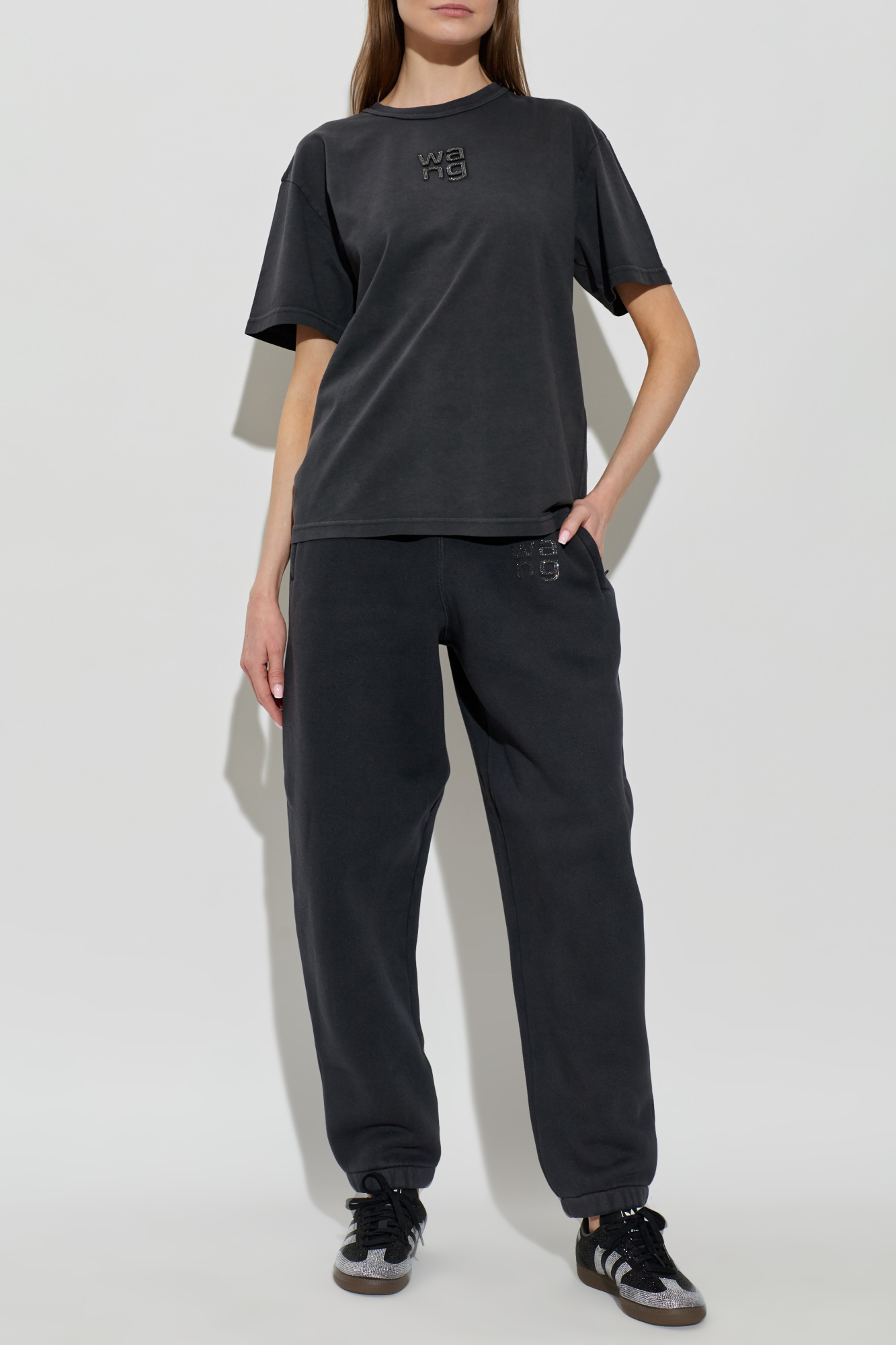 Alexander Wang Sweatpants with logo | Women's | Vitkac